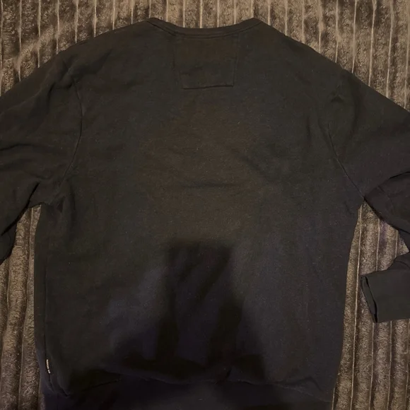 Men's Ben Sherman Navy Target Logo Sweatshirt XL - Picture 3 of 3